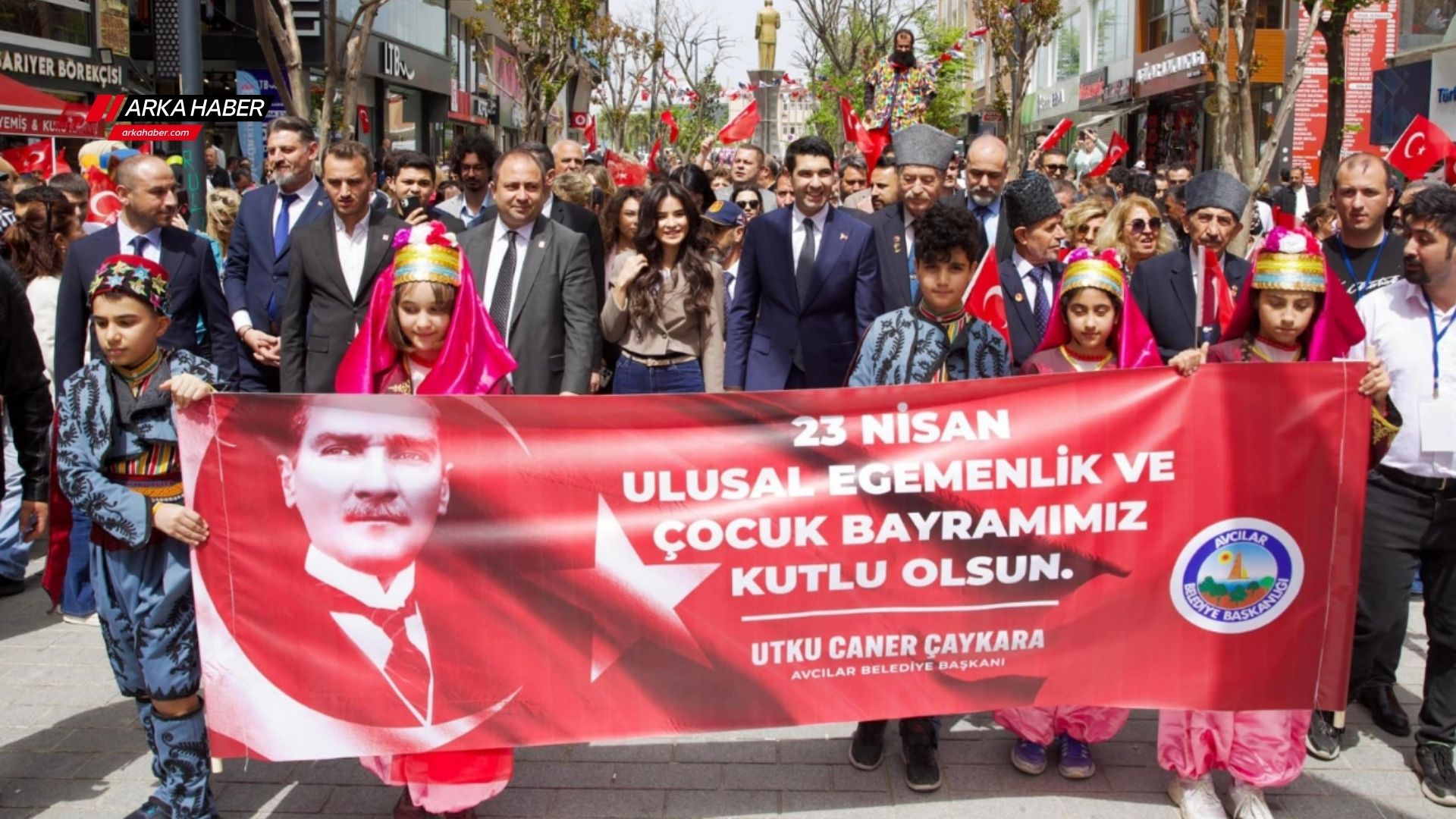 Avcılar'da 23 Nisan Coşkuyla Kutlandı