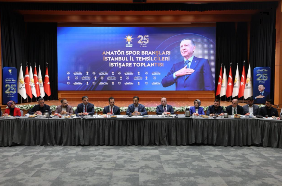 AK Parti İstanbul’da Amatör Spor Buluşması: 45 Branşın Temsilcileri Bir Araya Geldi