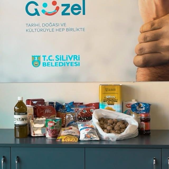 Silivri'de İhtiyaç Sahiplerine Düzenli Erzak Desteği