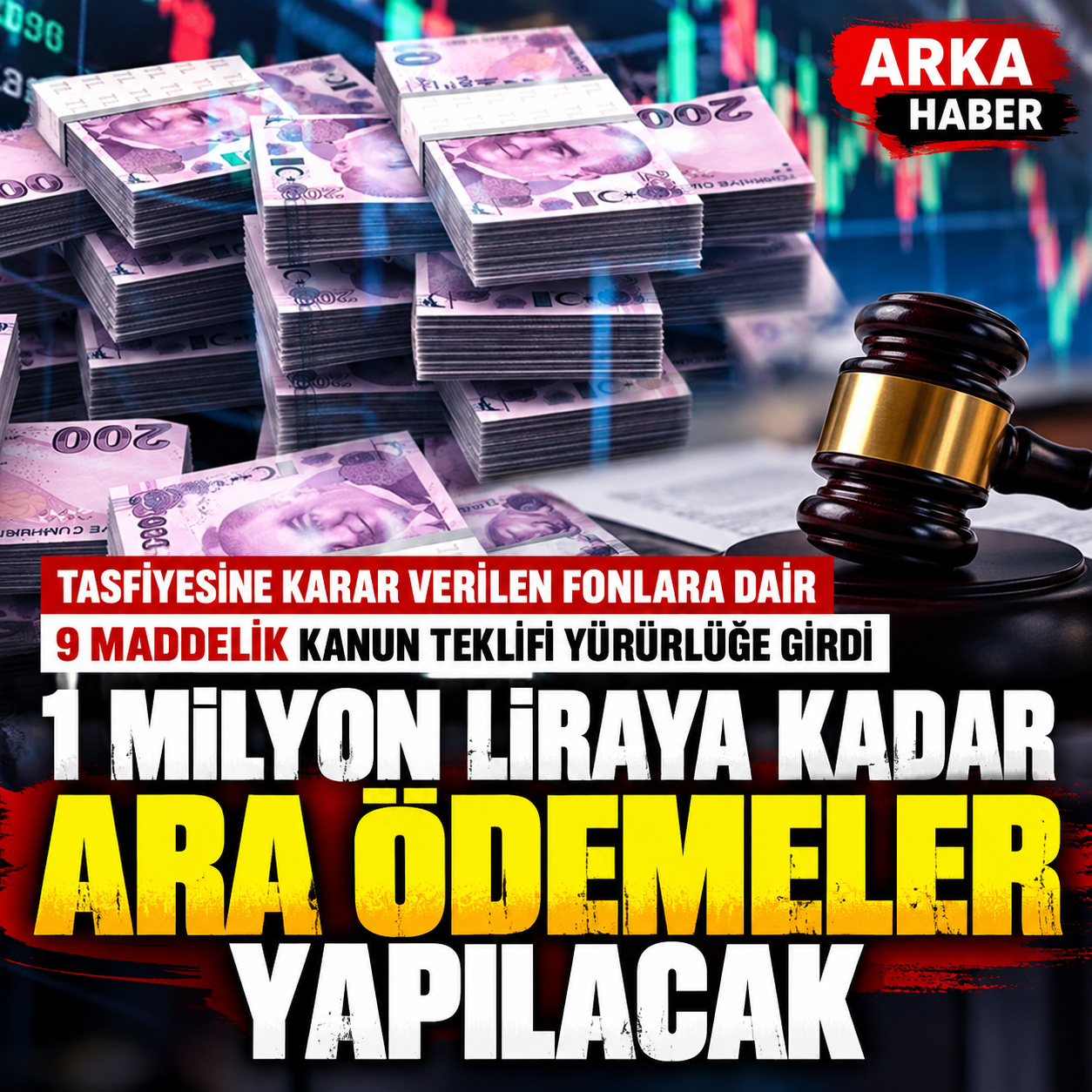 Fon Mağdurlarına 1 Milyon TL'ye Kadar Ödeme! Yeni Fon Yasası Yürürlüğe Girdi