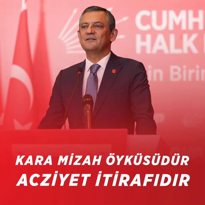 Özgür Özel’den Ekrem İmamoğlu’na Yönelik Soruşturmaya Sert Tepki: "Bu Bir Acziyet İtirafıdır"