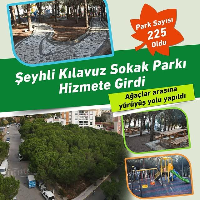 Şeyhli Kılavuz Sokak Parkı Pendik'te Hizmete Açıldı