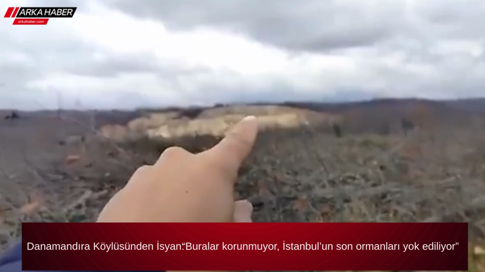 Kuzey Ormanları’nda Alarm: Danamandıra Köylüsünden İstanbul’un Son Ormanları İçin İsyan