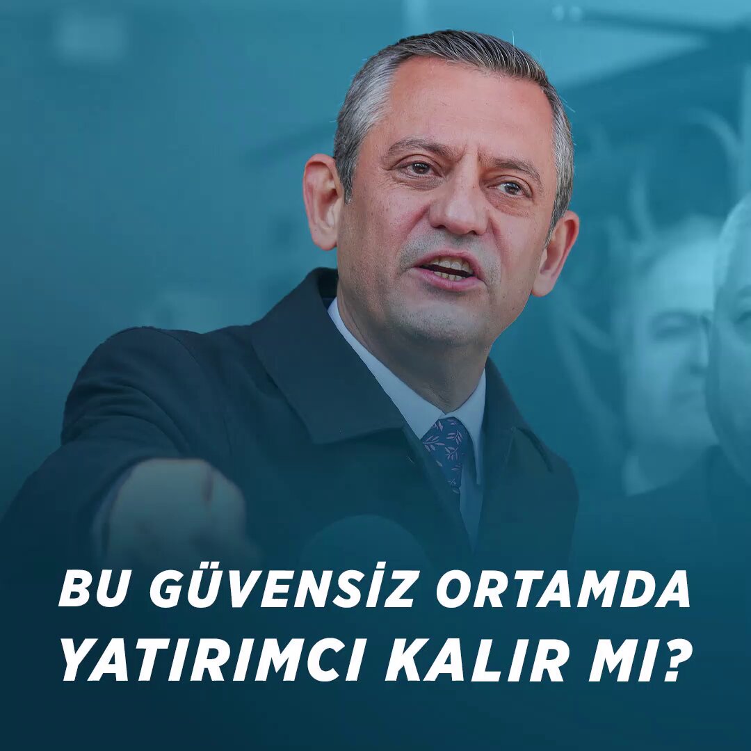 Özgür Özel’den Borsa ve Döviz Dalgalanması Üzerine Çarpıcı Değerlendirme