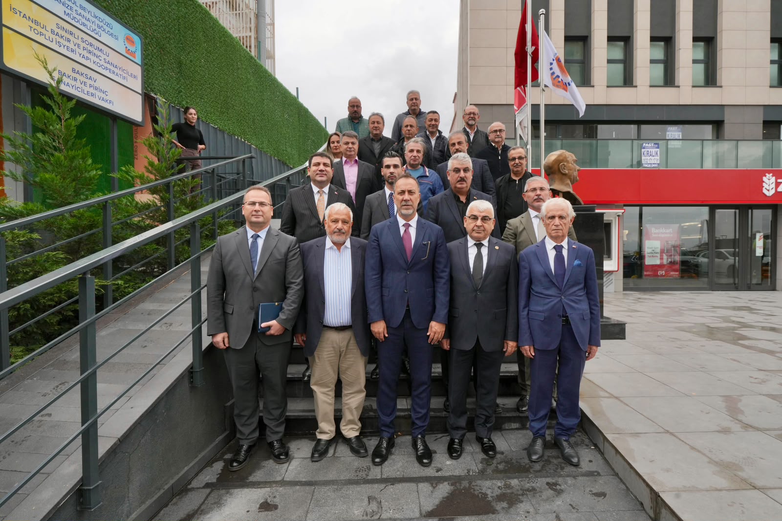 MHP İstanbul İl Başkanı Volkan Yılmaz'dan İBOSB'ye ziyaret