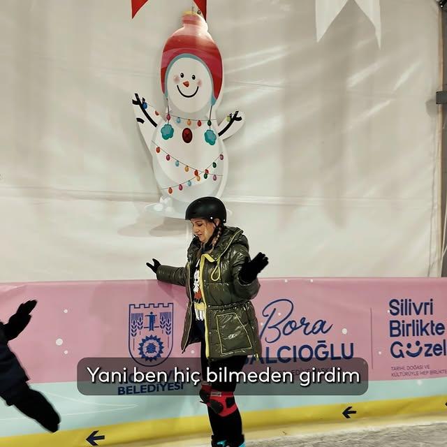 Buz Pateni Heyecanı Silivri'de Başladı