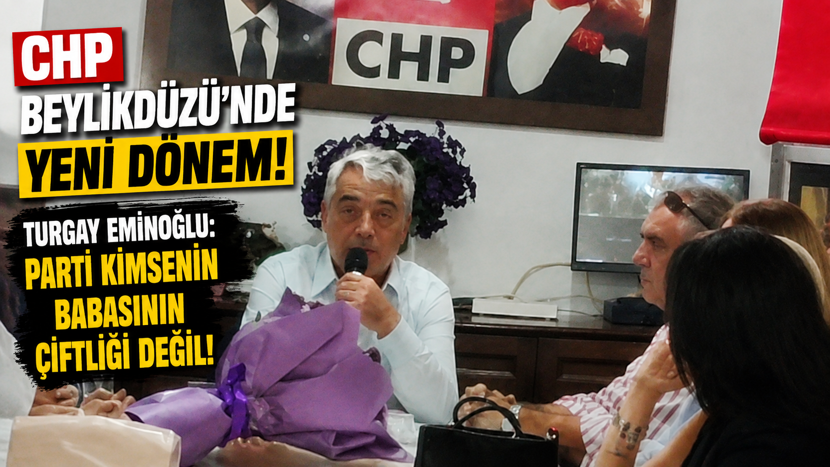 CHP Beylikdüzü’nde Yeni Dönem! Turgay Eminoğlu: “Parti Kimsenin Babasının Çiftliği Değil”