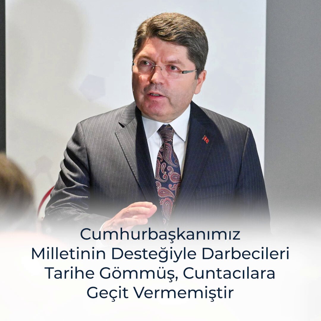 Adalet Bakanı Tunç'tan CHP Liderine Tepki: Yargıyı Etkileme Girişimi Kabul Edilemez