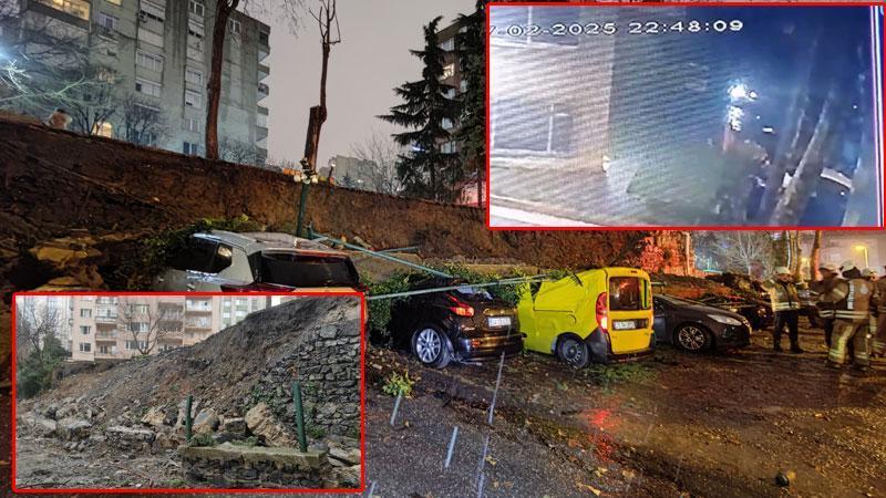 Beşiktaş'ta İstinat Duvarı Yıkıldı: Büyük Tehlike Atlatıldı