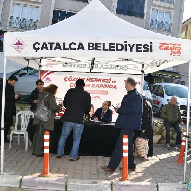 Çatalca Belediyesi’nden Halkın Taleplerine Yönelik “Çözüm Kapında” İnisiyatifi