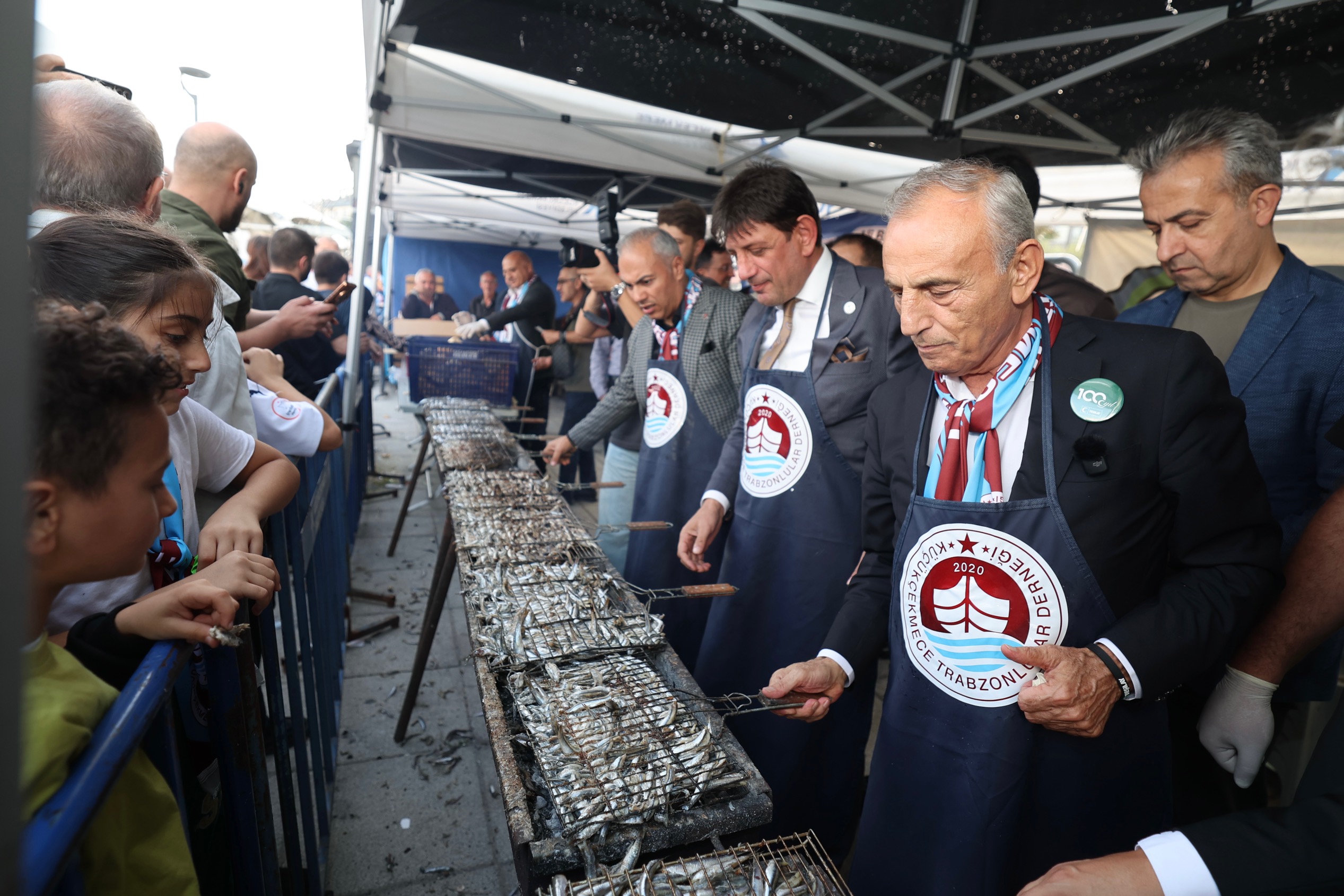 Küçükçekmece'de Trabzon Rüzgarı Başladı
