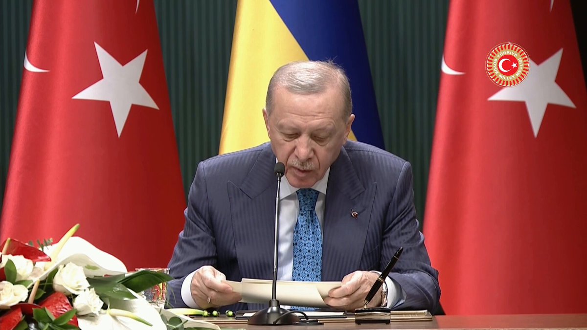 Erdoğan: Ukrayna ile Stratejik İlişkilerimizi Üst Seviyeye Taşıyacağız