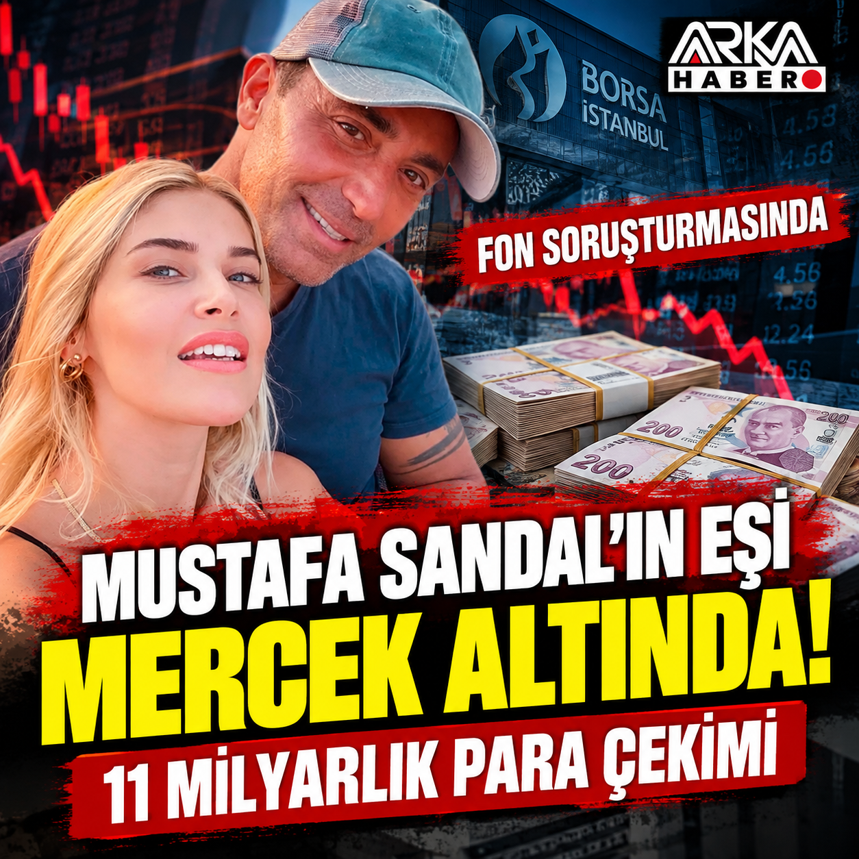 Fon soruşturmasında dikkat çeken gelişme: Melis Sütşurup Sandal’ın 11,1 milyar TL’lik para hareketi mercek altında