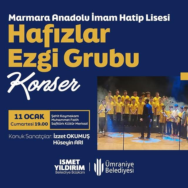 Hafızlar Ezgi Grubu’ndan Özel Konser: Manevi ve Sanatsal Ziyafet