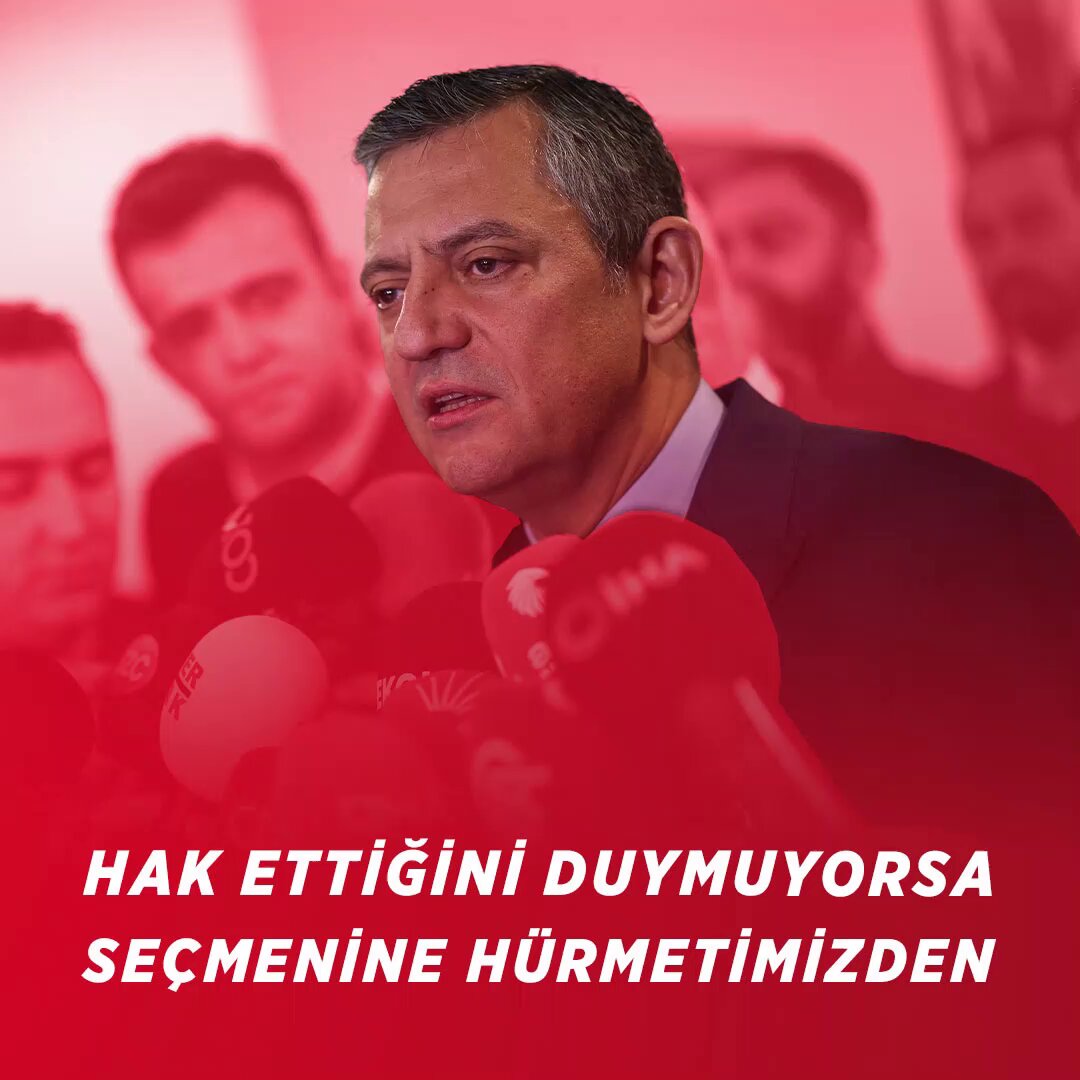 Özgür Özel: " Erdoğan'ın Kutuplaştırma Çabaları Devam Ediyor"