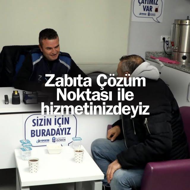 Eyüpsultan'da Yeni Zabıta Çözüm Noktası Hizmete Girdi