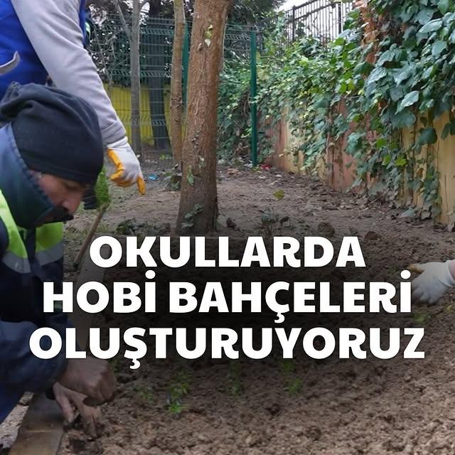 Eyüpsultan'da Okullara Hobi Bahçeleri: Öğrenciler Doğayla Buluşuyor