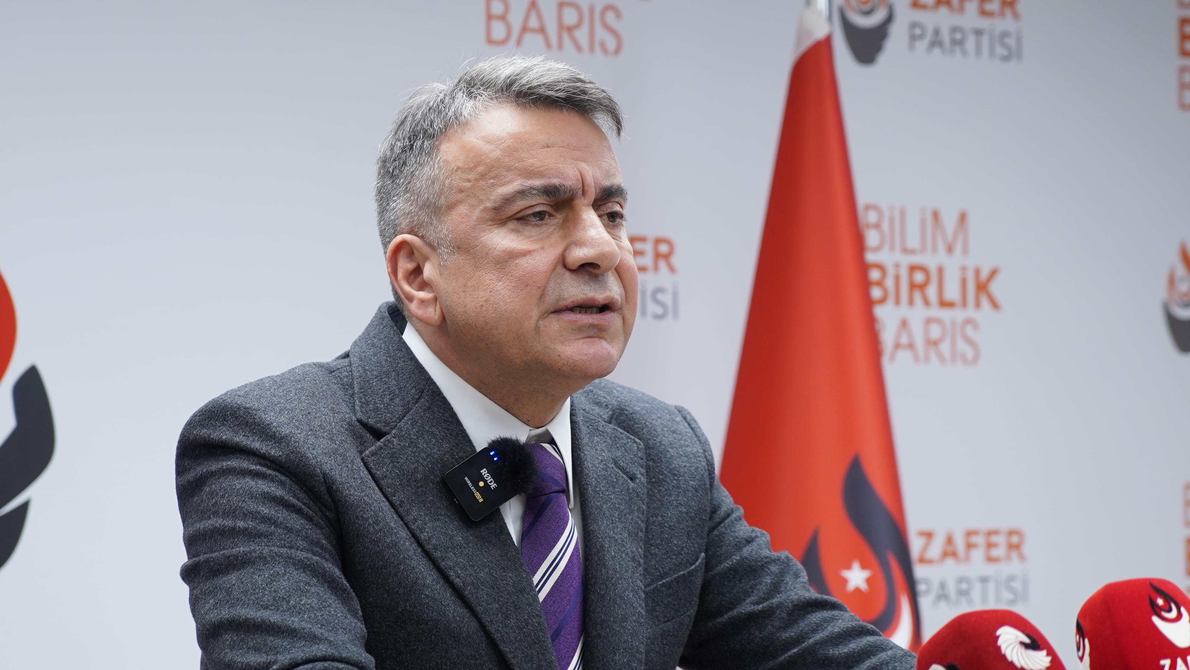 Zafer Partisi Sözcüsü Azmi Karamahmutoğlu: "Ümit Özdağ, Muhalif Olduğu İçin Tutuklu"