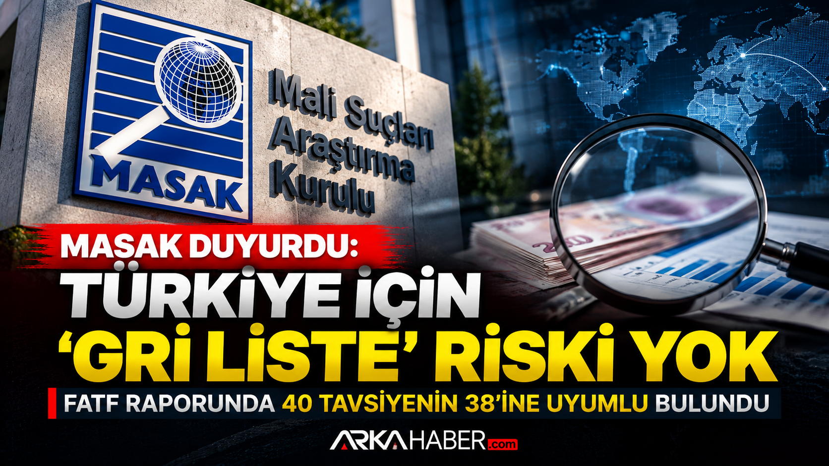 MASAK duyurdu: FATF Türkiye raporunu yayımladı! “Gri liste riski bulunmuyor”