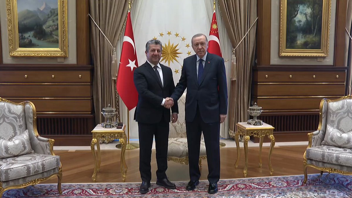 Erdoğan ve Barzani, Bölgesel İşbirliğini Güçlendirmek İçin Görüştü