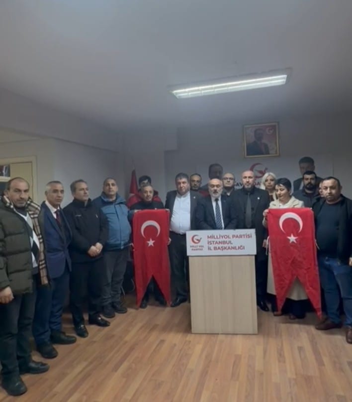 Milli Yol Partisi İstanbul İl Başkanı Hamit Cilalı’dan Türk Bayrağına Yönelik Saldırıya Sert Tepki