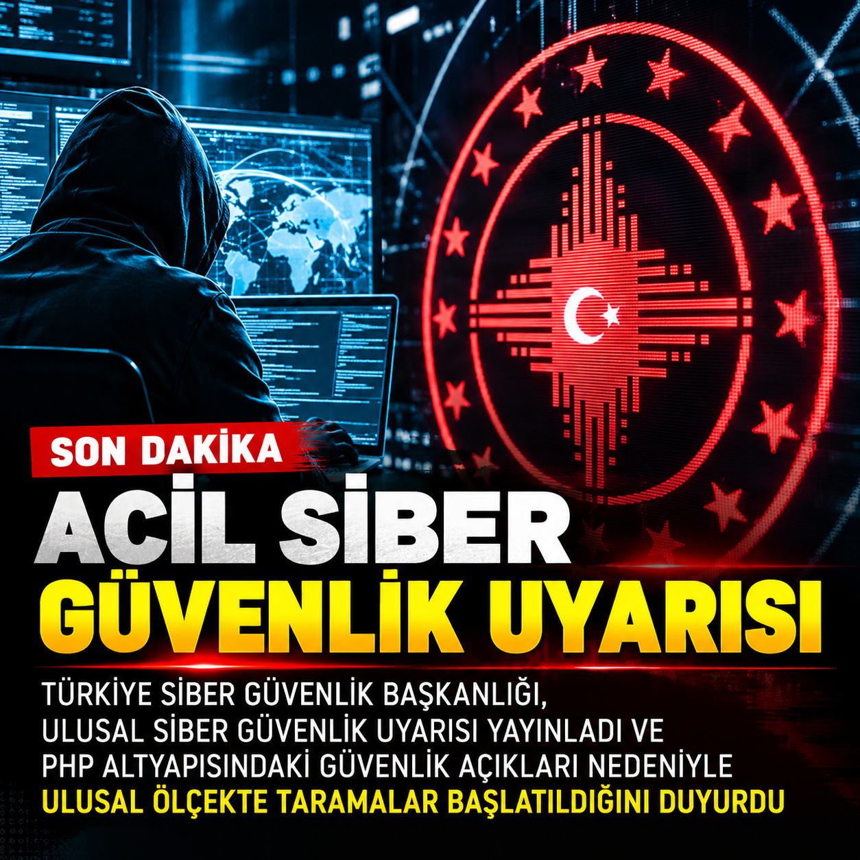 PHP Güvenlik Açığı İçin Siber Alarm! Türkiye'de Ulusal Tarama Başlatıldığı Bildirildi