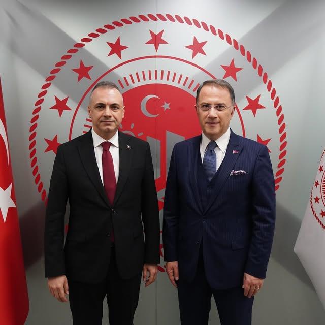 Belediye Başkanından Çevre Bakanlığı İl Müdürüne Ziyaret