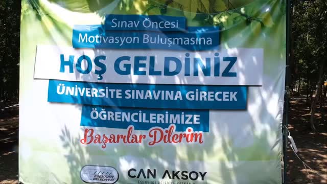 Esenyurt Belediyesi'nden Üniversite Sınavı Öncesi Öğrencilere Motivasyon Buluşması