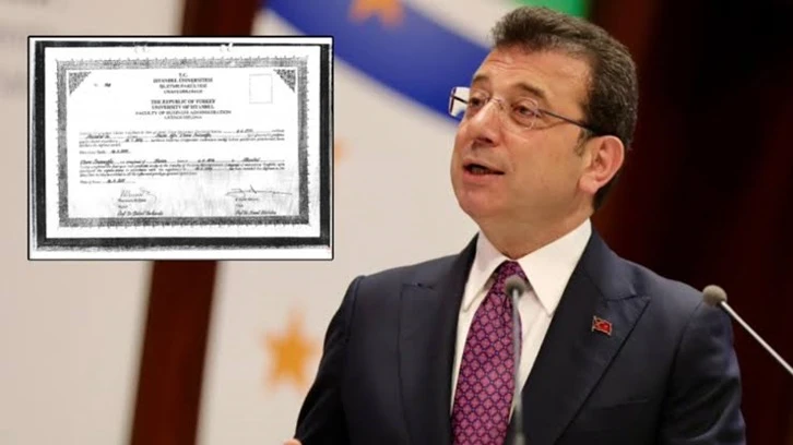 İstanbul Üniversitesi, Ekrem İmamoğlu’nun Diplomasını İptal Etti