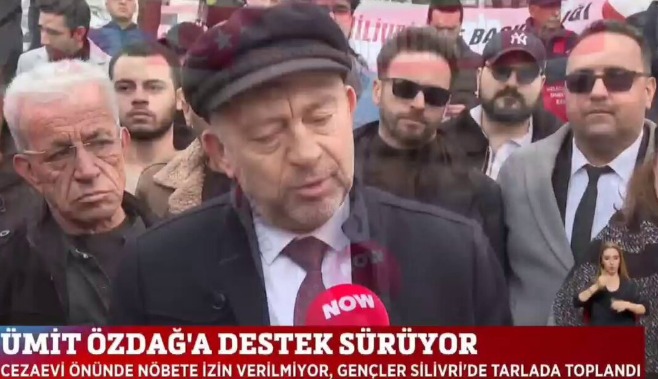 İstanbul Barosu Eski Başkanı Ümit Kocasakal'dan Silivri Cezaevi Önünde Açıklama