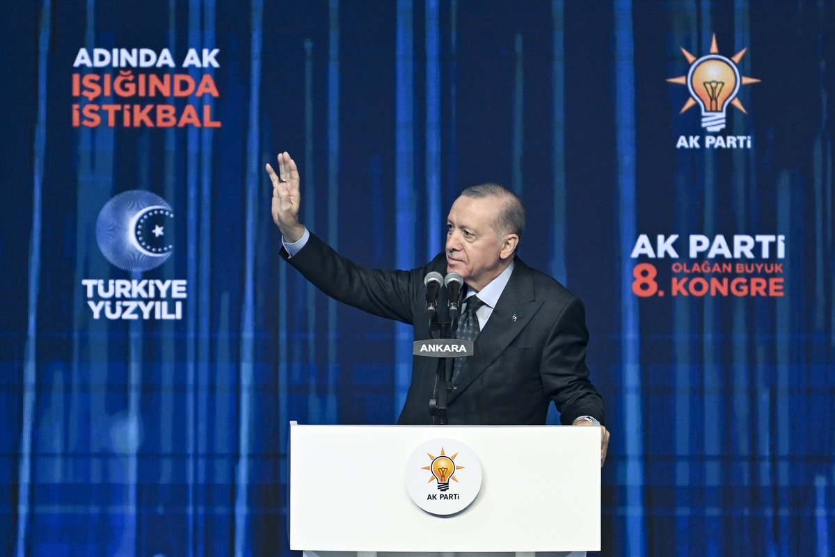 Recep Tayyip Erdoğan'dan Büyük Kongre Sonrası Teşekkür Konuşması