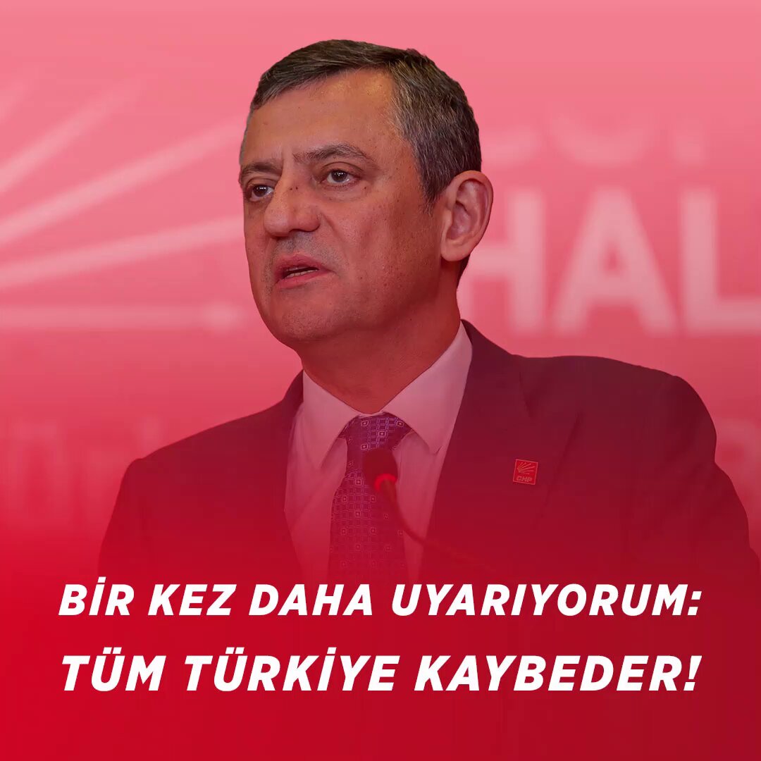 Özgür Özel:"Demokratikleşme İçermeyen Çözümler Kalıcı Olmaz"